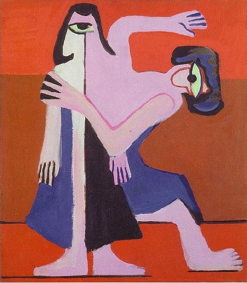 Ernst Ludwig Kirchner Mask-dance